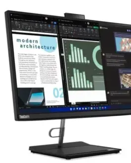 Alternative view of Lenovo Компютър All-in-One ThinkCentre neo 30a G4 12K00016PB W11Pro i5-13420H/8GB/256GB/INT/23.8 FHD/3YRS OS