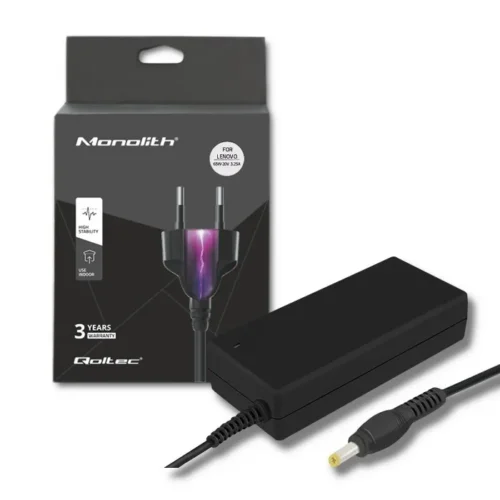Qoltec Power адаптер for Lenovo | 20V 3.25A | 65W | 4.0 * 1.7