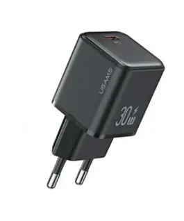 USAMS Charging USB-C PD 3.0 30W Fast Charging черен