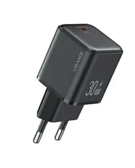USAMS Charging USB-C PD 3.0 30W Fast Charging черен