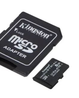 Alternative view of Kingston памет card microSD 8GB CL10 UHS-I Industrial without адаптер