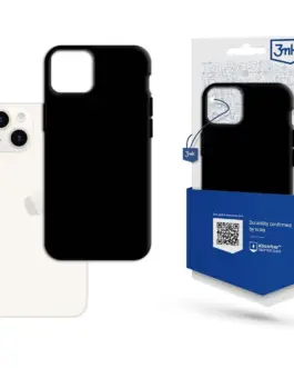 3MK Matt Case iPhone 15 6,1 черен