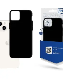 3MK Matt Case iPhone 15 Plu s 6,7 черен