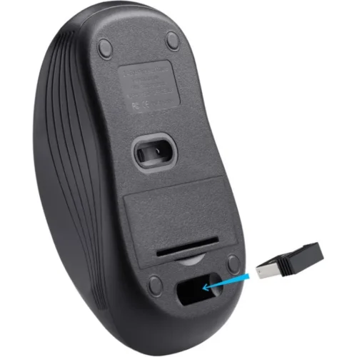 Defender Wireless mouse Silent Click Bit MB-205 RF 1200DPI 3P черен