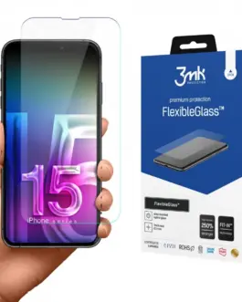 Alternative view of 3MK FlexibleGlass iPhone 15 Plus 6,7