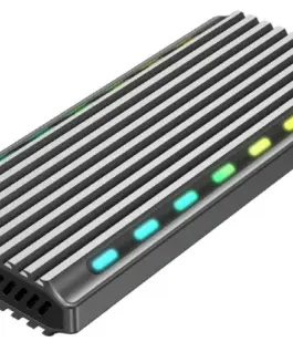 Gembird Drive case USB 3.1 enclosure for M .2 NVME aluminum LED USB 3.1