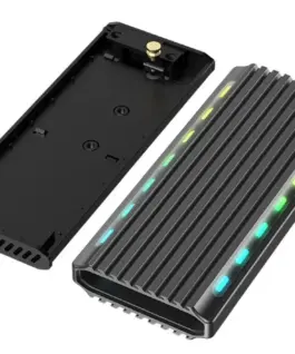 Gembird Drive case USB 3.1 enclosure for M .2 NVME aluminum LED USB 3.1