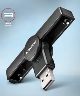 AXAGON CRE-SMPA USB smart card reader / ID reader