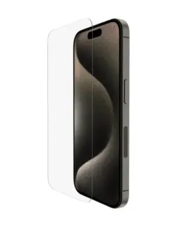 Belkin Protective glass ScreenForce Tempeчервен glass for iPhone 16/15/14 Pro