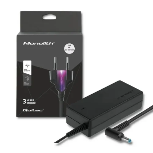 Qoltec Power адаптер for HP Compaq 65W | 19.5V | 3.33A | 4.5 * 3.0 + pin