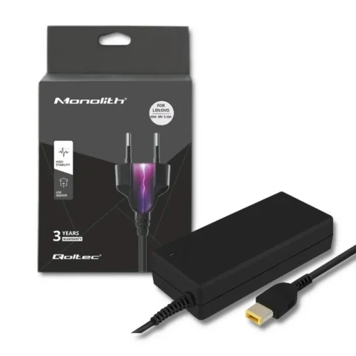 Qoltec Power адаптер for Lenovo 90W | 20V 4.5A | Slim Tip