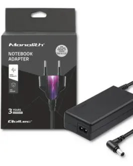 Qoltec Лаптоп Power адаптер 65W | 19V | 3.42A | 5.5*2.5