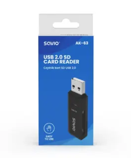 Savio SD Card reader AK-63