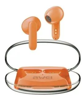 AWEI Bluetooth слушалки 5.3 T85 ENC TWS оранжев