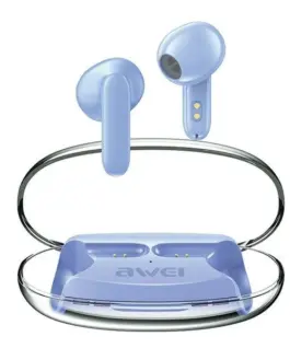AWEI Bluetooth слушалки 5.3 T85 ENC TWS blue
