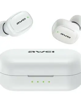 AWEI Bluetooth слушалки 5.1 T13 Pro TWS бял