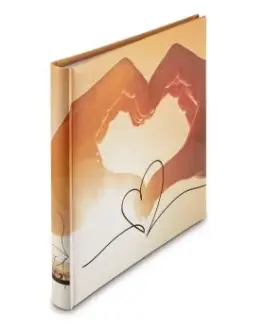 Hama Book Album Heart 29x32/60