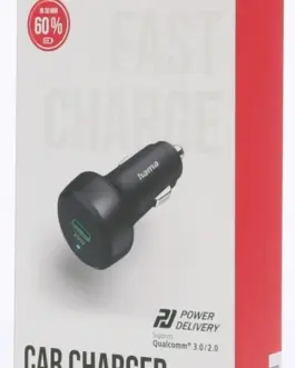 Alternative view of Hama зарядно за кола QC PD USB-C 25W черен