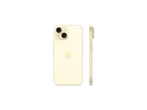 Alternative view of Apple iPhone 15 256GB - жълт