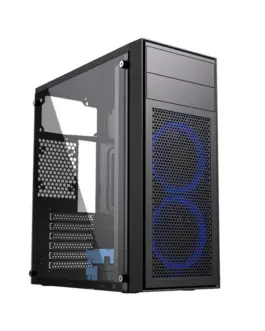 Gembird Компютър Case Midi Towe Fornax M100B ATX черен