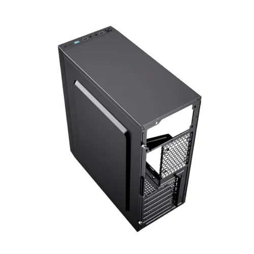 Alternative view of Gembird Compoter Case Midi Towe Fornax M100RGB ATX blac