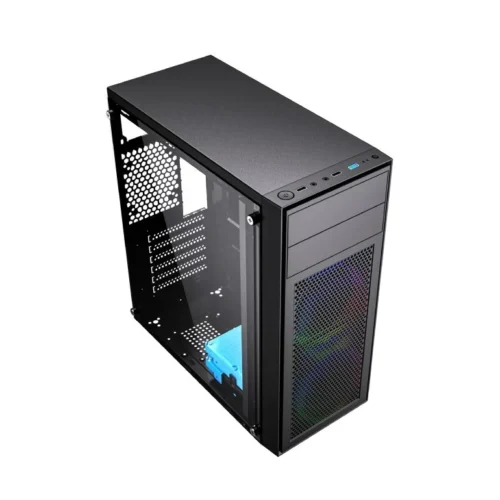Gembird Compoter Case Midi Towe Fornax M100RGB ATX blac