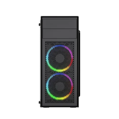 Gembird Compoter Case Midi Towe Fornax M100RGB ATX blac