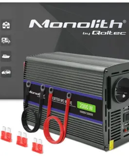 Alternative view of Qoltec Voltage конвертор 1000W,2000W MS Wave