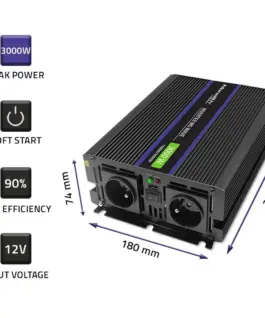 Qoltec Voltage конвертор 1500W