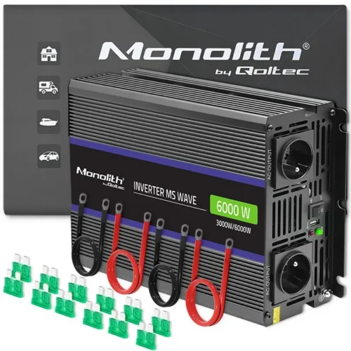 Alternative view of Qoltec Voltage конвертор 3000W,6000W MS Wave