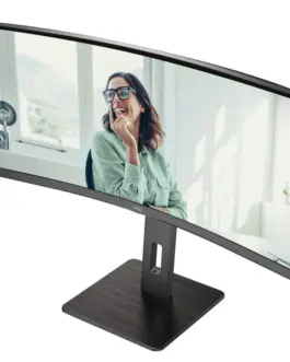 Alternative view of AOC Monitor CU34P3CV 34 inches 100Hz Curved VA HDMI DP USB-C