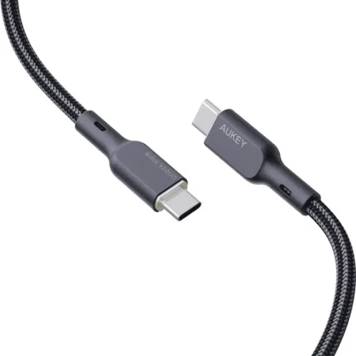 Alternative view of AUKEY AUKEY CB-KCC102 Nylon C able USB C - USB C 1.8m