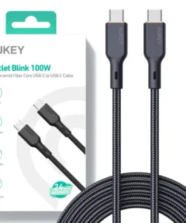 AUKEY AUKEY CB-KCC102 Nylon C able USB C - USB C 1.8m