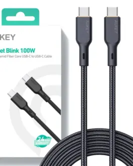 AUKEY AUKEY CB-KCC102 Nylon C able USB C - USB C 1.8m