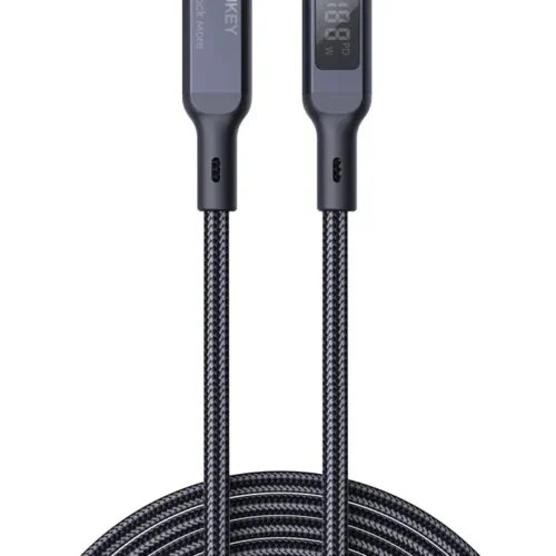 AUKEY AUKEY CB-MCC102 Nylon C able USB C – USB C 1.8m