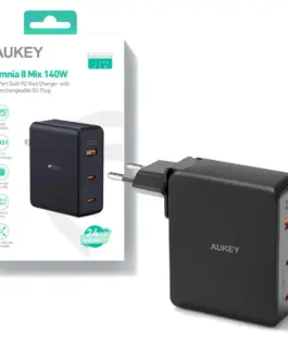 AUKEY AUKEY PA-B7O Omnia II G aN мрежово зарядно 3xUSB