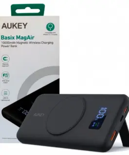 AUKEY PB-WL02i външна батерия | 10000mAh | 22.5W | MagSafe | LED | PD QC HSC Qi
