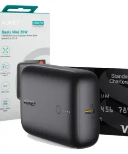 AUKEY AUKEY PB-N83S Mini ultr afast външна батерия 10000