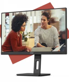 AOC Monitor 27E3QAF 27 inch IPS HDMI DP Pivot Speakers