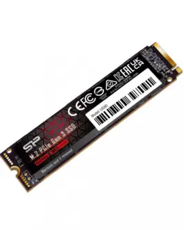 Alternative view of Silicon Power SSD UD80 500GB PCIe M.2 2280 Gen 3x4 3400/2300 MB/s