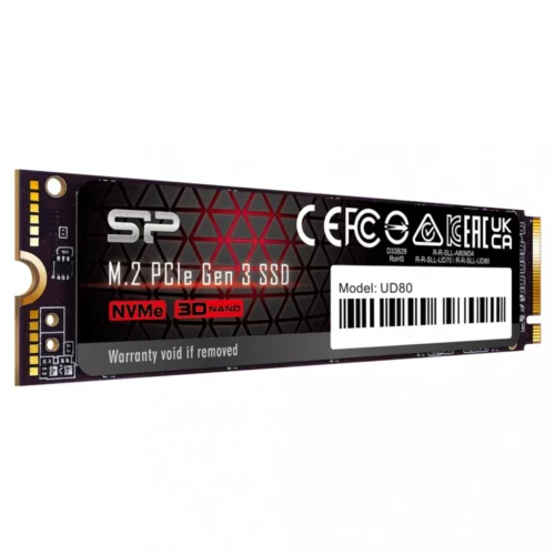 Silicon Power SSD UD80 1TB PCIe M.2 2280 Gen 3×4 3400/3000 MB/s
