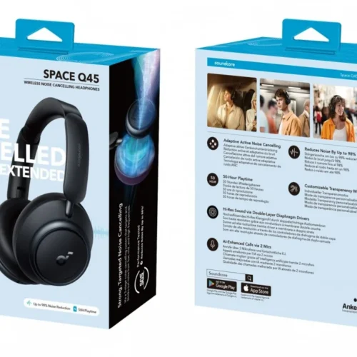 Alternative view of Anker слушалки Soundcore Space Q45 blue