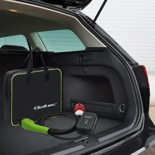 Qoltec Mobile зарядно for EV 2 in 1 type2