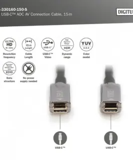 Digitus кабел за връзка AK-330160-150-S