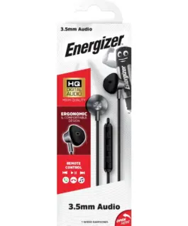 Alternative view of Energizer Wiчервен 3,5 mm jack слушалки черен