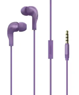 Energizer Wiчервен слушалки 35 mm jack лилав