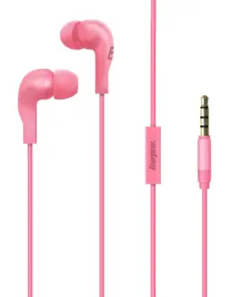 Energizer Wiчервен слушалки 35 mm jack розов