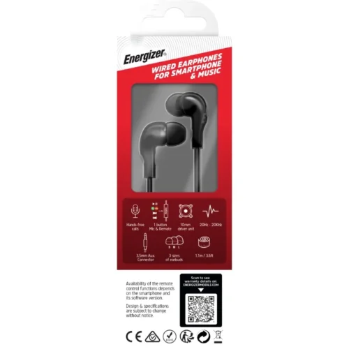 Energizer Wiчервен слушалки 3
