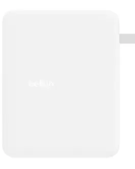 Alternative view of Belkin мрежово зарядно 140W 4-ports (3xC 1xA) UK, EU, US Plugs бял