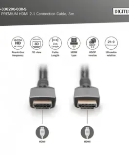 Digitus кабел за връзка DB-330200-030-S